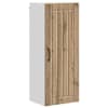 vidaXL Seinekapp LUCCA Artisan tamm 40 x 31 x 100 cm Tehispuit