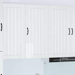 Plošča za pomivalni stroj Lucca Bela visok sijaj Inženirski les