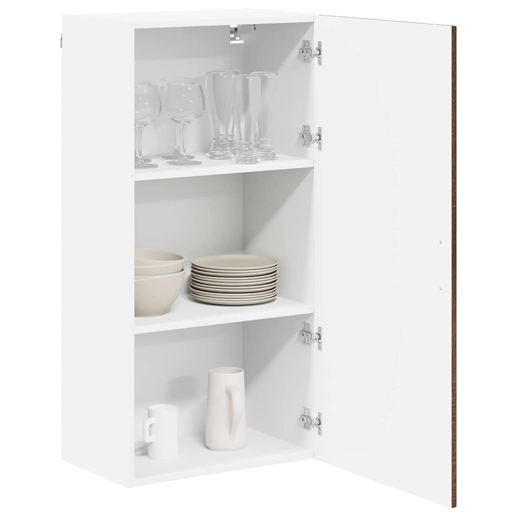 vidaXL Keukenkast aan de muur met plank Bruin Eiken 50 x 31 x 100 cm