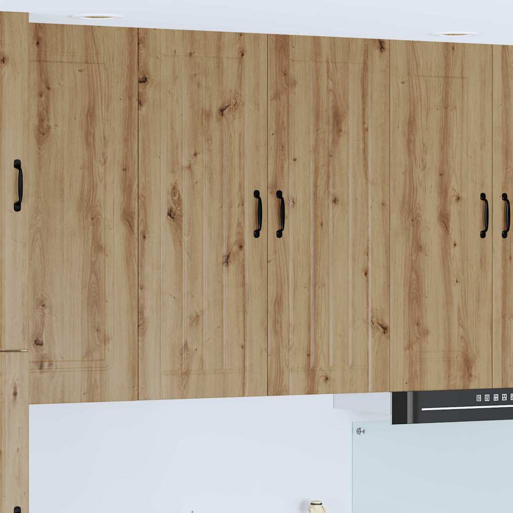 Dulapuri bucătărie - Dulap suspendat de bucătărie Stejar Artizanal 80 x 31 x 100 cm