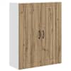 vidaXL Seinekapp LUCCA Artisan tamm 80 x 31 x 100 cm Tehispuit