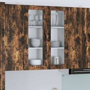 Stenska kuhinjska omarica Dimljeni oreh 80 x 31 x 100 cm