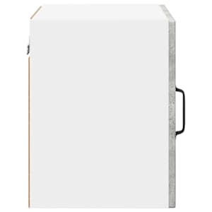 Nástěnná skleněná skříň PORTO 2 pcs Betonově šedá - obrázek 8
