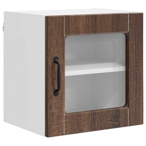 vidaXL PORTO Pruun tamme 40 x 31 x 40 cm Tehispuit