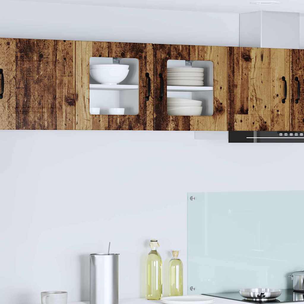 Dulapuri bucătărie - Dulap suspendat de bucătărie cu raft Lemn Vechi 40 x 31 x 40 cm