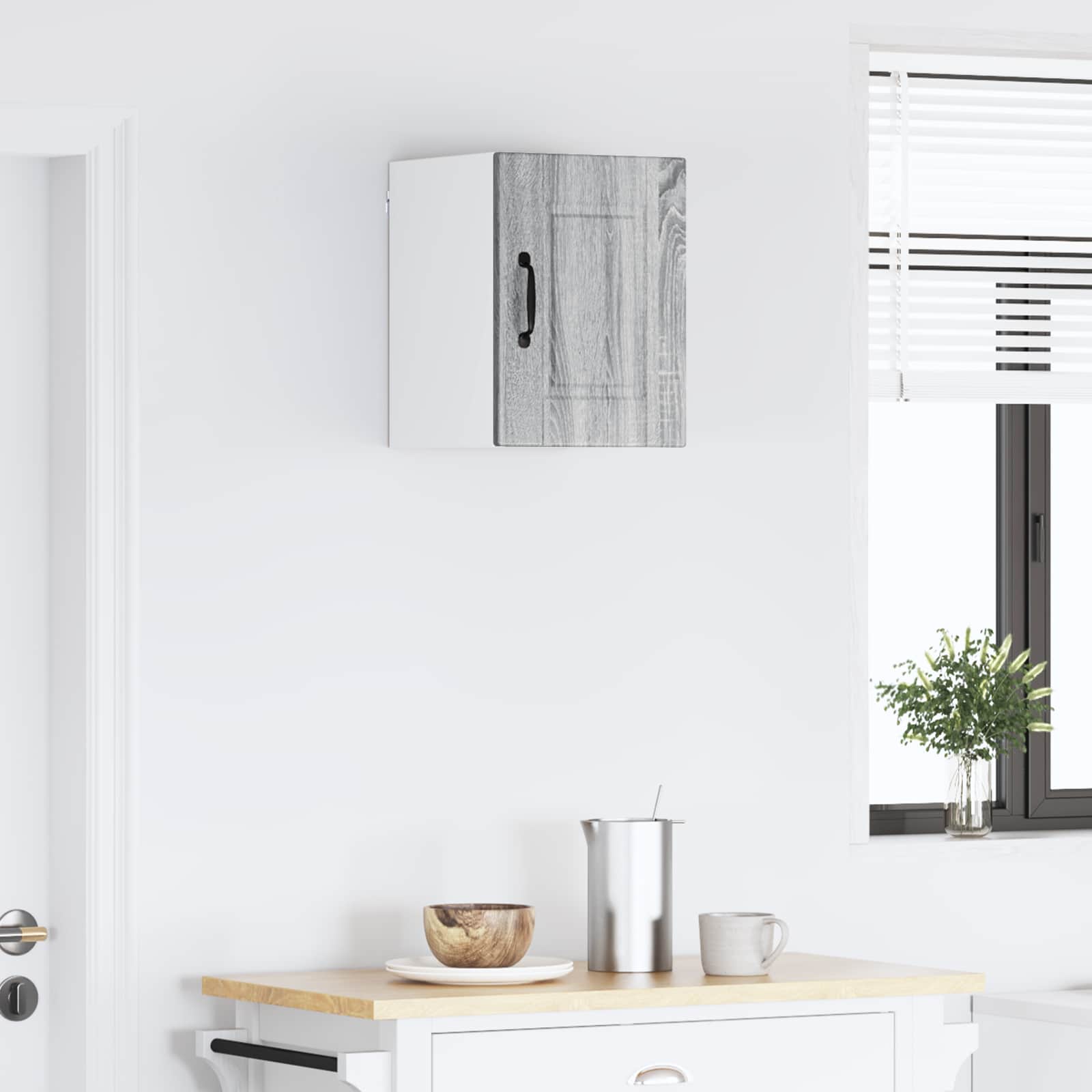 Kuhinjski element Siva Sonoma 30 x 31 x 40 cm Konstruiran les - slika 4