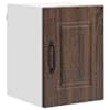 vidaXL Seinekapp PORTO Pruun tamm 30 x 31 x 40 cm Tehispuit