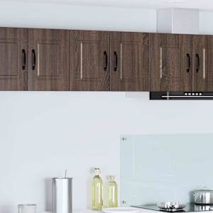 Plošča za pomivalni stroj 2 pcs Rjav hrast 30 x 31 x 40 cm