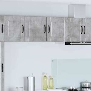 Plošča za pomivalni stroj z vrati Betonsko siva 40 x 31 x 40 cm