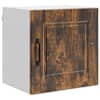 vidaXL Seinekapp PORTO Suitsutatud tamm 40 x 31 x 40 cm Tehispuit