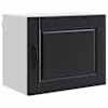 vidaXL Seinekapp PORTO Must 50 x 31 x 40 cm Tehispuit