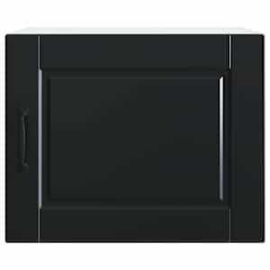 Nástěnná skříňka PORTO 2 pcs Černá 50 x 31 x 40 cm - obrázek 5