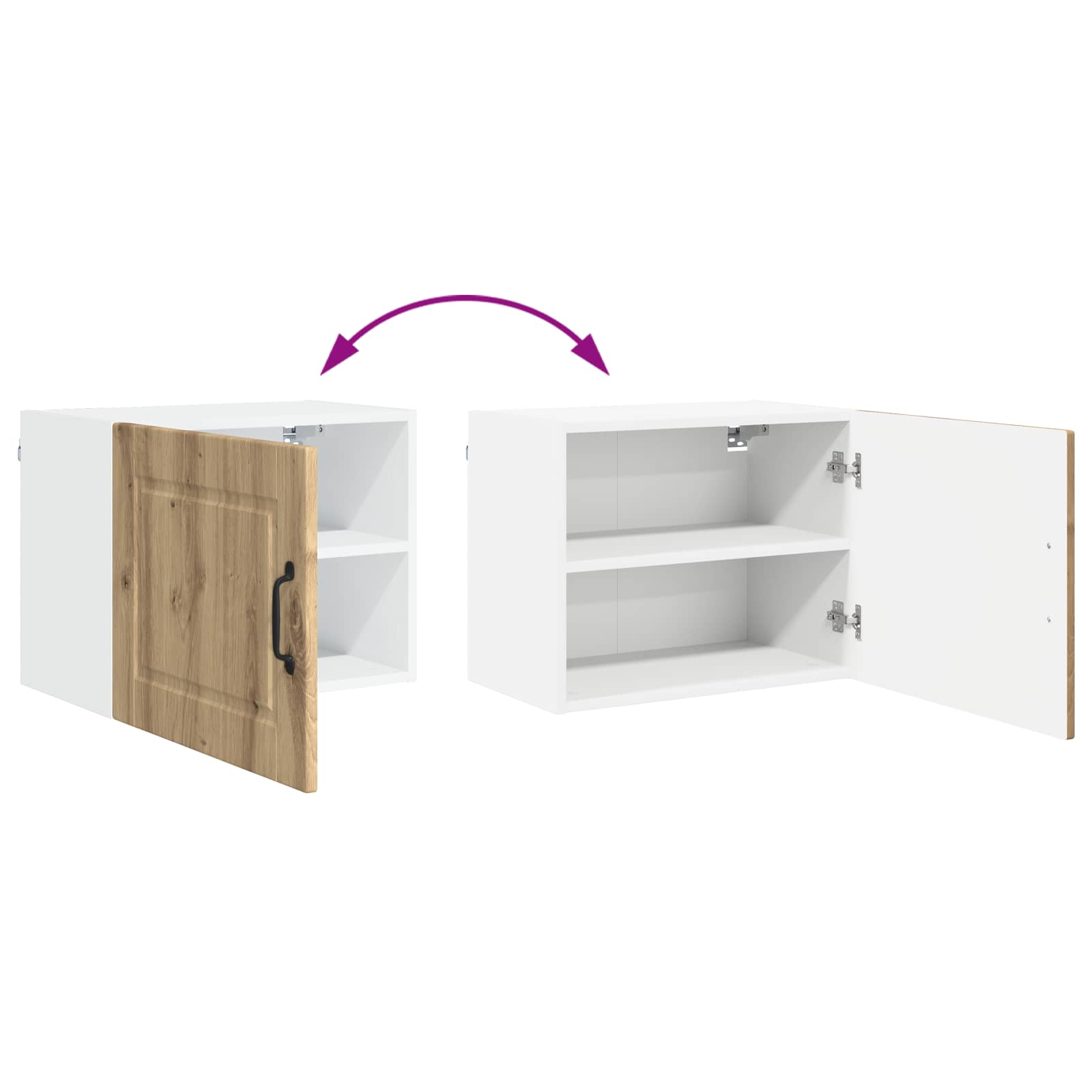 Kuhinjski element Umetni hrast 50 x 31 x 40 cm Konstruiran les - slika 11