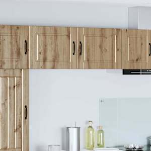 Kuhinjski element s polico 2 pcs Umetni hrast 50 x 31 x 40 cm
