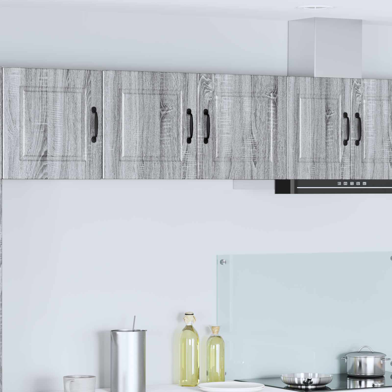 Köögikapp riiuliga uksega Hall Sonoma 80 x 31 x 40 cm Tehispuit