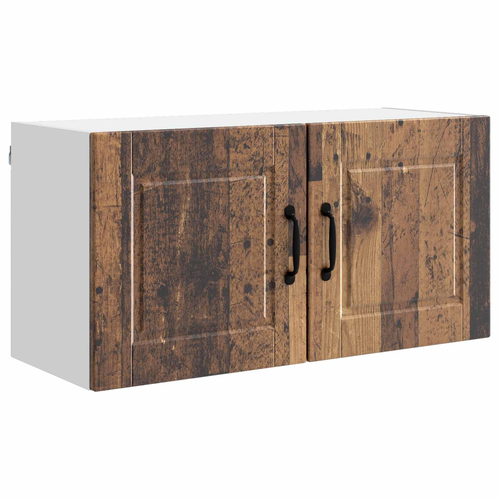 VidaXL Keuken Kast Met Plank Oudhout 80 X 31 X 40 Cm Bewerkt Hout