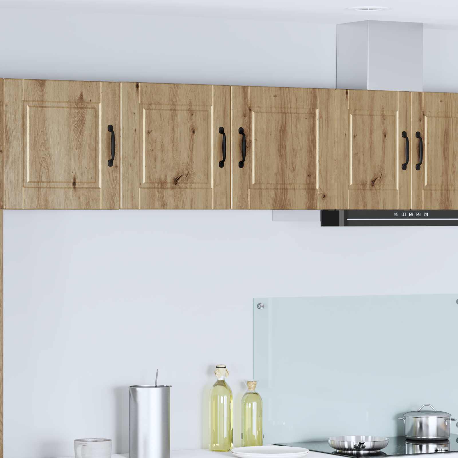 Köögikapp riiuliga uksega Käsitööpuu 80 x 31 x 40 cm Tehispuit