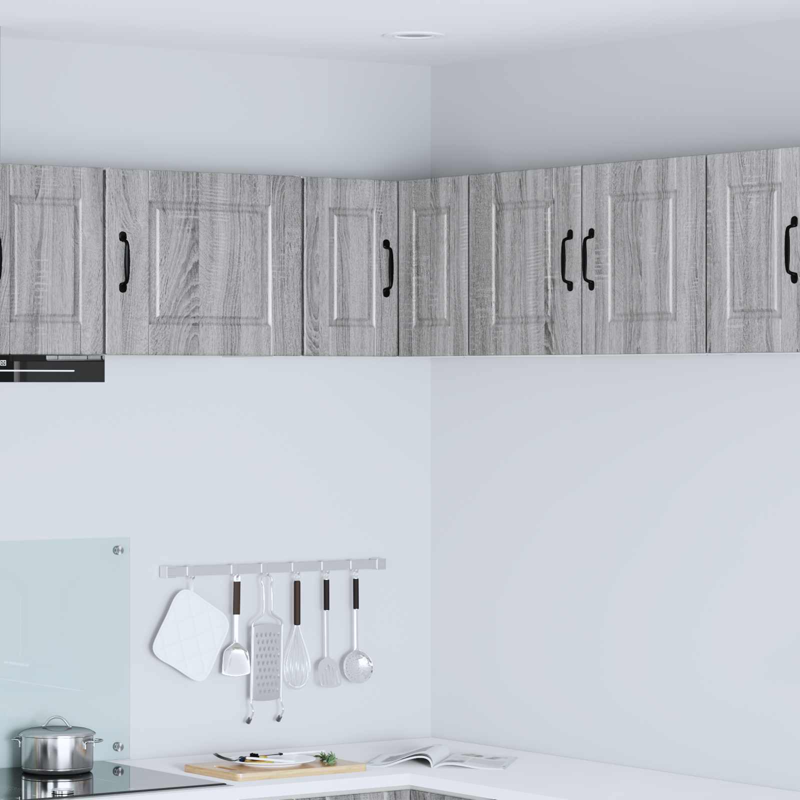 Kuhinjski element Siva Sonoma 57 x 57 x 40 cm Konstruiran les