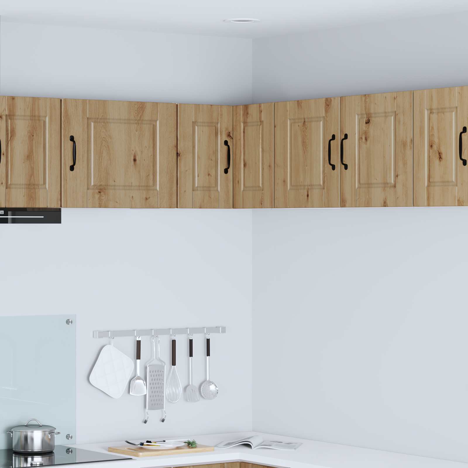 vidaXL Küchenschrank Artisan-Eiche 57 x 57 x 40 cm Holzwerkstoff