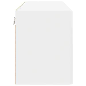 Nástěnná skleněná skříň PORTO 2 pcs Bílá 60 x 31 x 40 cm - obrázek 8