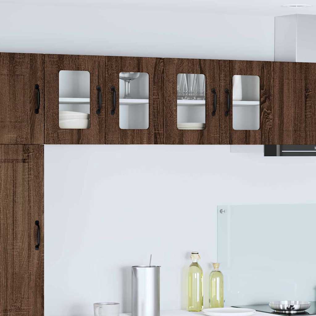 Dulapuri bucătărie - Dulap suspendat de bucătărie Stejar închis 60 x 31 x 40 cm