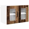 vidaXL Seinaklaasikapp PORTO Vana puit 60 x 31 x 40 cm Tehispuit
