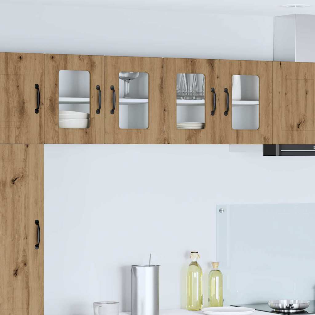 Dulapuri bucătărie - Dulap suspendat de bucătărie Stejar Artizanal 60 x 31 x 40 cm
