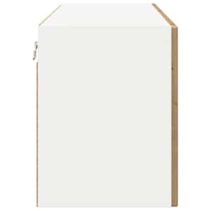 Nástěnná skleněná skříň PORTO 2 pcs Artisanový dub - obrázek 8