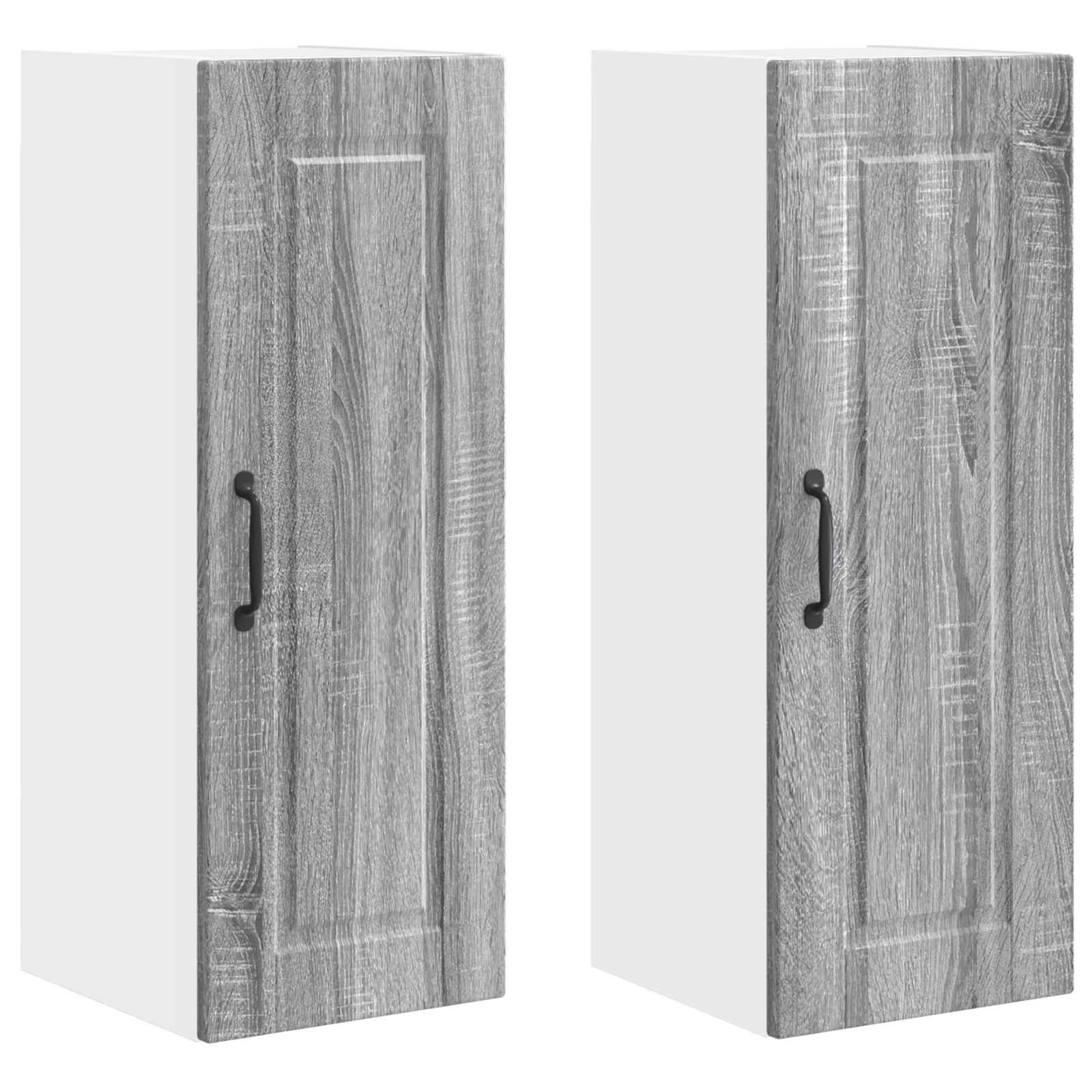 Köögikapp riiuliga 2 pcs Hall Sonoma 30 x 31 x 80 cm Tehispuit 2 Kõik vajalik sinu aeda ja koju! Köögikapp riiuliga 2 pcs Hall Sonoma 30 x 31 x 80 cm Tehispuit - Image 2