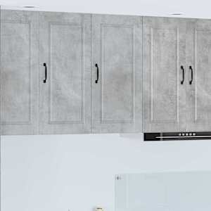 Kuhinjski element Betonsko siva 40 x 31 x 80 cm Konstruiran les