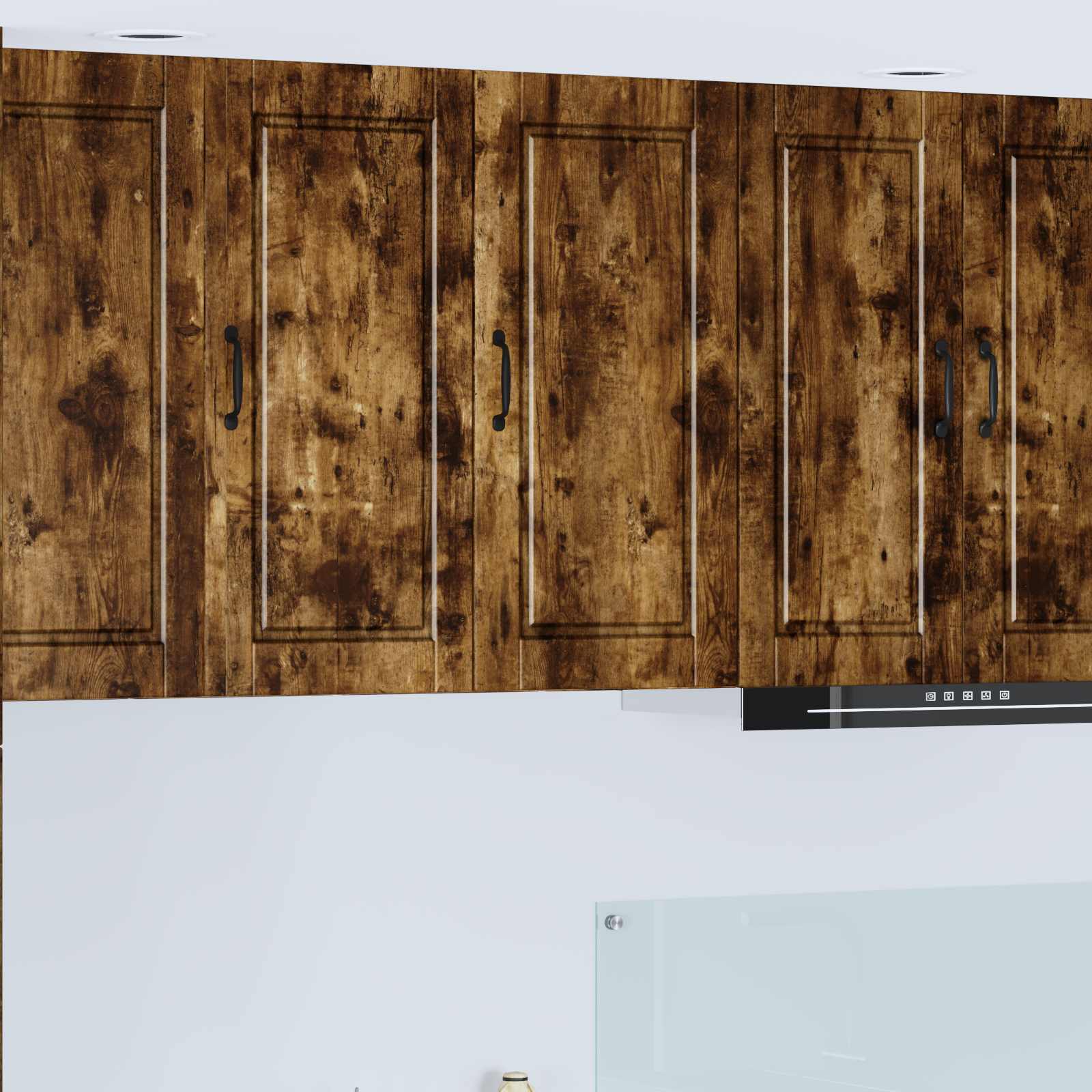 vidaXL Dulap de perete PORTO Stejar fumuriu 40 x 31 x 80 cm