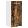 vidaXL Seinekapp PORTO Suitsetatud tamm 40 x 31 x 80 cm Tehispuit