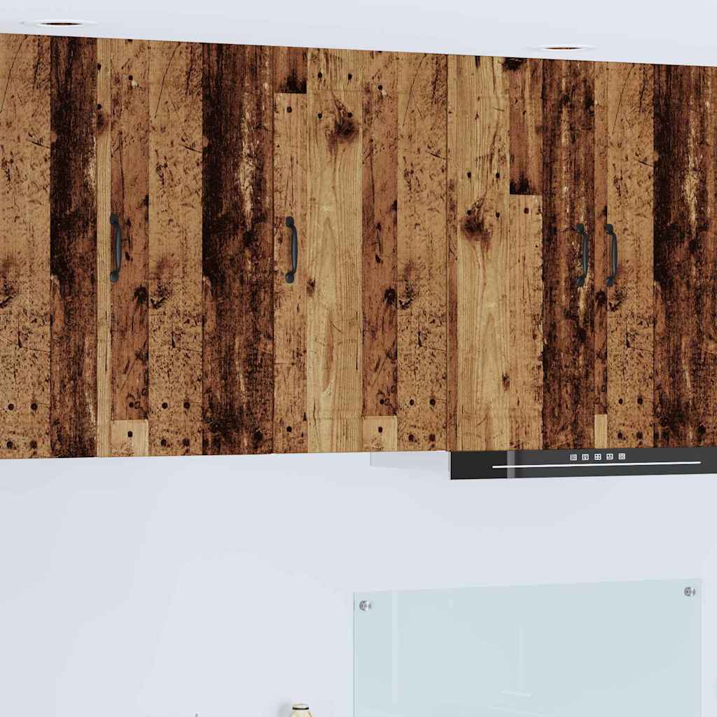 Dulapuri bucătărie - Dulap suspendat de bucătărie cu raft Lemn Vechi 40 x 31 x 80 cm