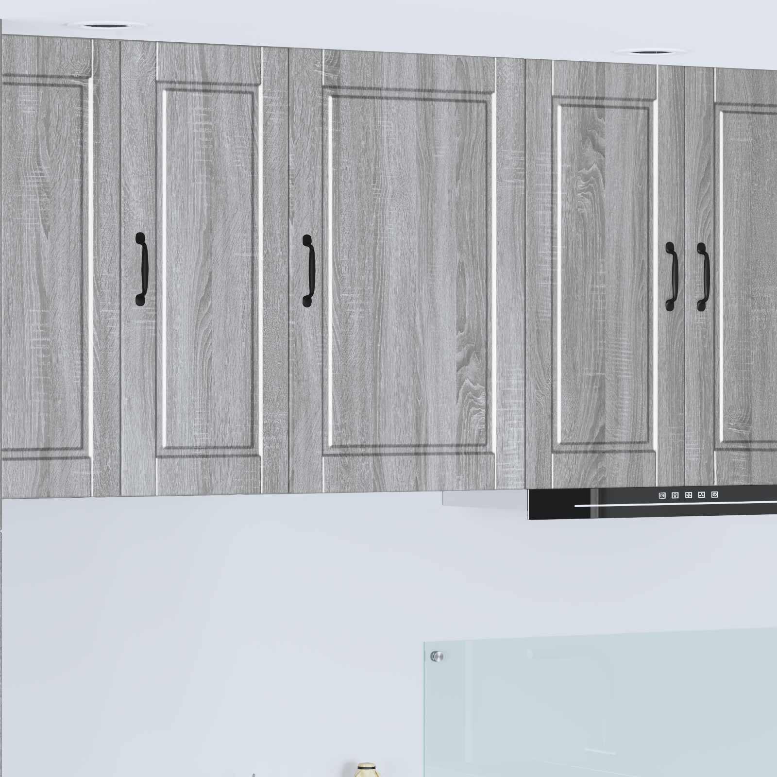 vidaXL Dulap de perete PORTO Gri Sonoma 50 x 31 x 80 cm Lemn compozit