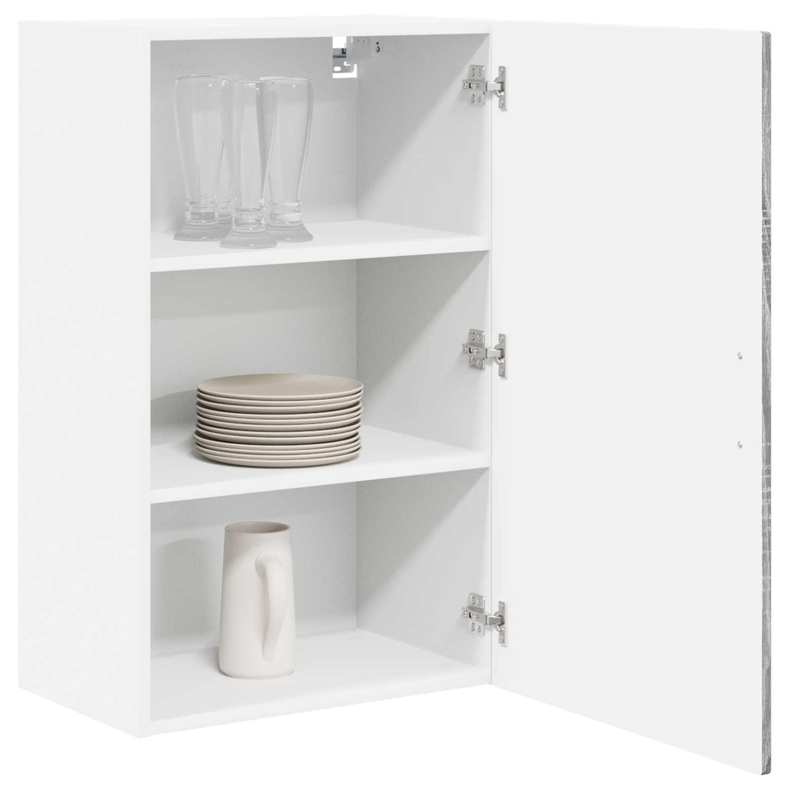 Omarica na steni PORTO Siva Sonoma 50 x 31 x 80 cm - slika 3