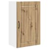 vidaXL Seinekapp PORTO Artisan tamm 50 x 31 x 80 cm Tehispuit