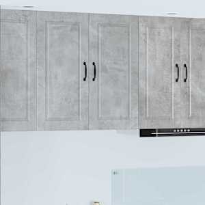 Plošča za pomivalni stroj z vrati Betonsko siva 80 x 31 x 80 cm