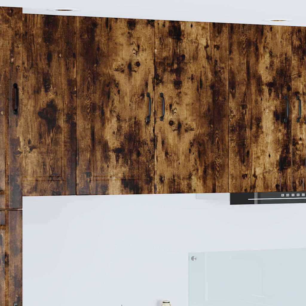 Dulapuri bucătărie - Dulap suspendat de bucătărie Stejar fumuriu 80 x 31 x 80 cm