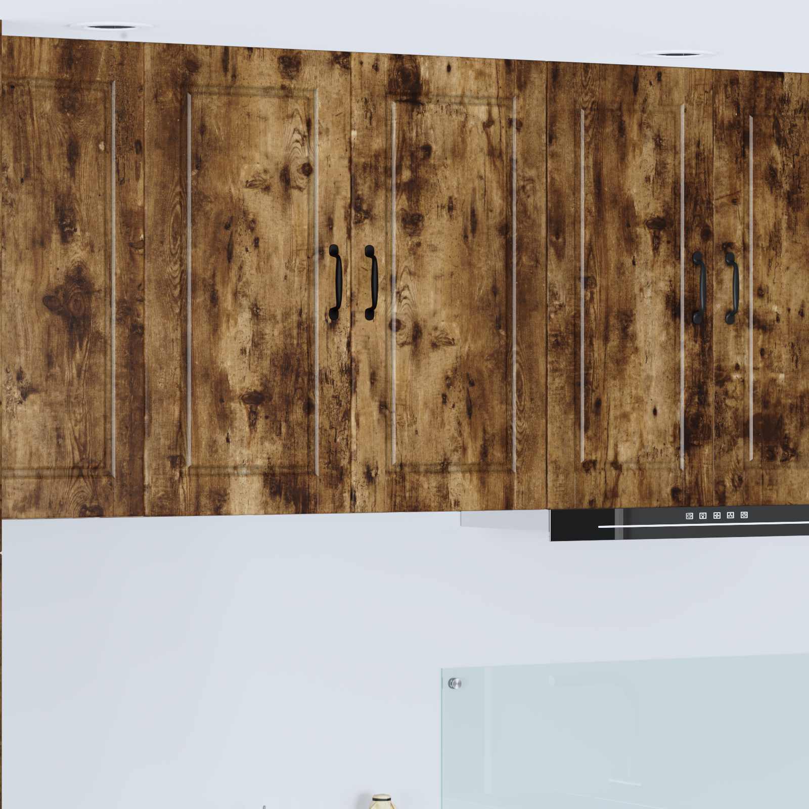 vidaXL Küchenschrank Geräucherte Eiche 80 x 31 x 80 cm Holzwerkstoff