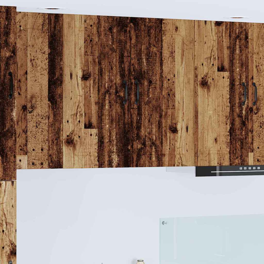 Dulapuri bucătărie - Dulap suspendat de bucătărie cu raft Lemn Vechi 80 x 31 x 80 cm