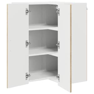 Nástěnný roh kabinet PORTO Sonoma dub 57 x 57 x 80 cm - obrázek 5