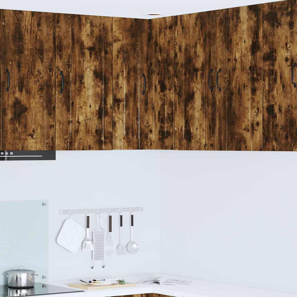 Dulapuri & depozitare - Dulap suspendat de bucătărie Stejar fumuriu 57 x 57 x 80 cm