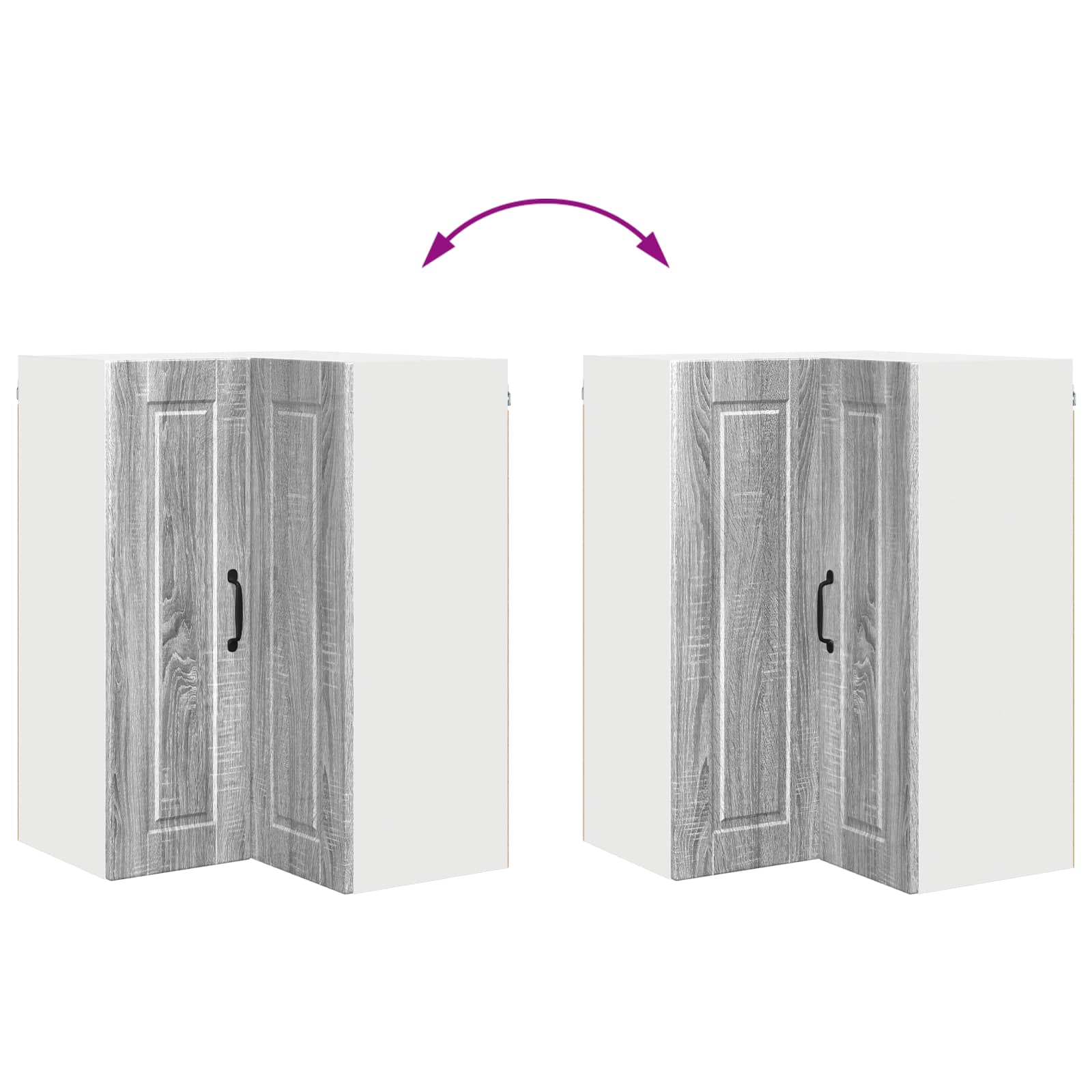 Köögikapp riiuliga uksega Hall Sonoma 57 x 57 x 80 cm Tehispuit 11 Kõik vajalik sinu aeda ja koju! Köögikapp riiuliga uksega Hall Sonoma 57 x 57 x 80 cm Tehispuit - Image 11