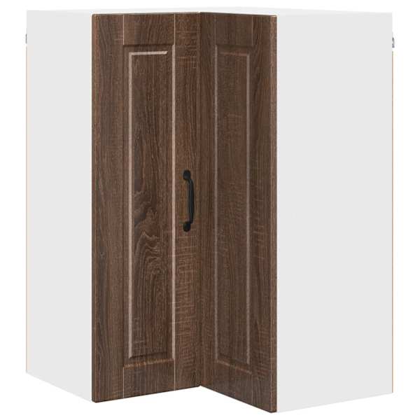 vidaXL Seinaja nurkade kapp PORTO Pruun tamme 57 x 57 x 80 cm