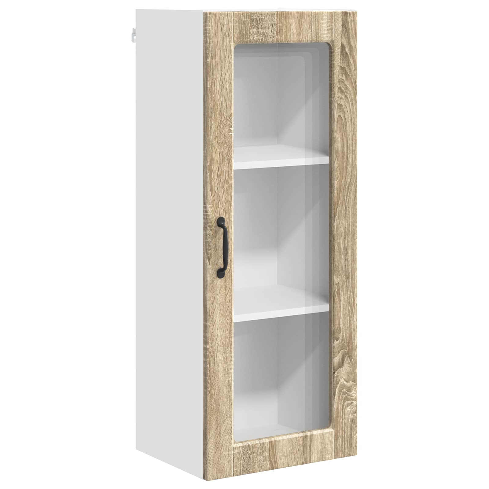 vidaXL Köögikapp riiuliga Sonoma tamm 40 x 31 x 100 cm Tehispuit-image-885447