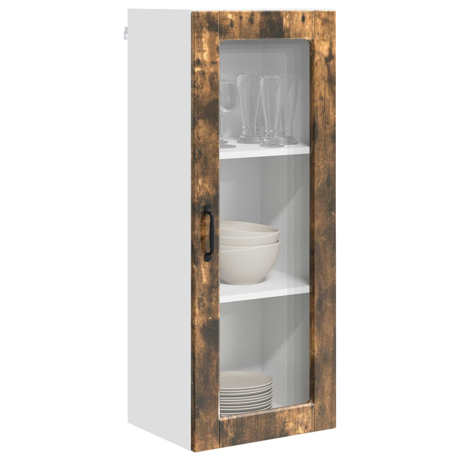 Thumbnail - vidaXL Küchenschrank Geräucherte Eiche 40 x 31 x 100 cm Holzwerkstoff