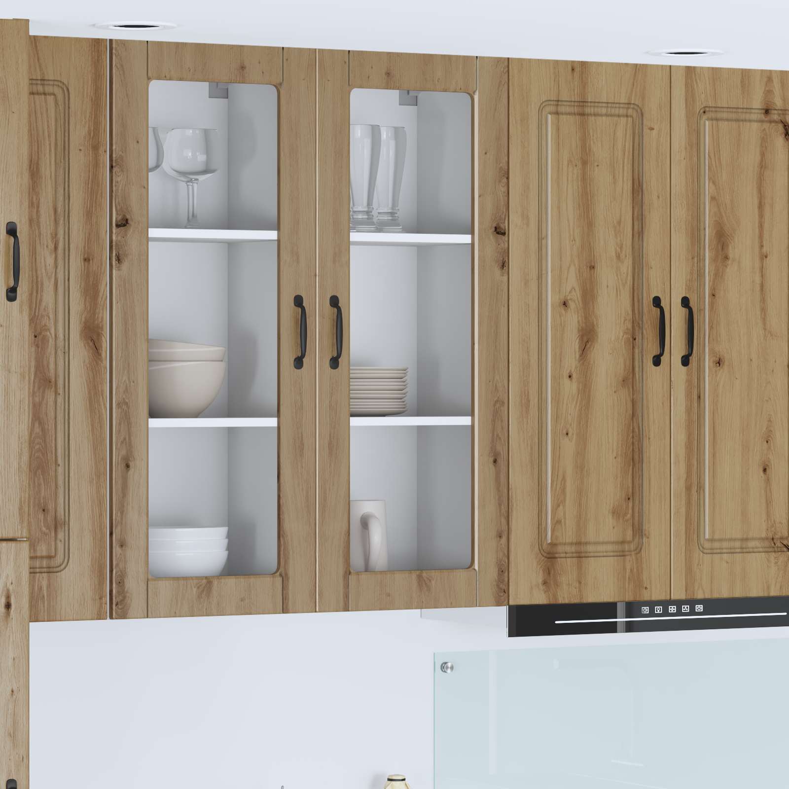 vidaXL Küchenschrank Artisan-Eiche 40 x 31 x 100 cm Holzwerkstoff