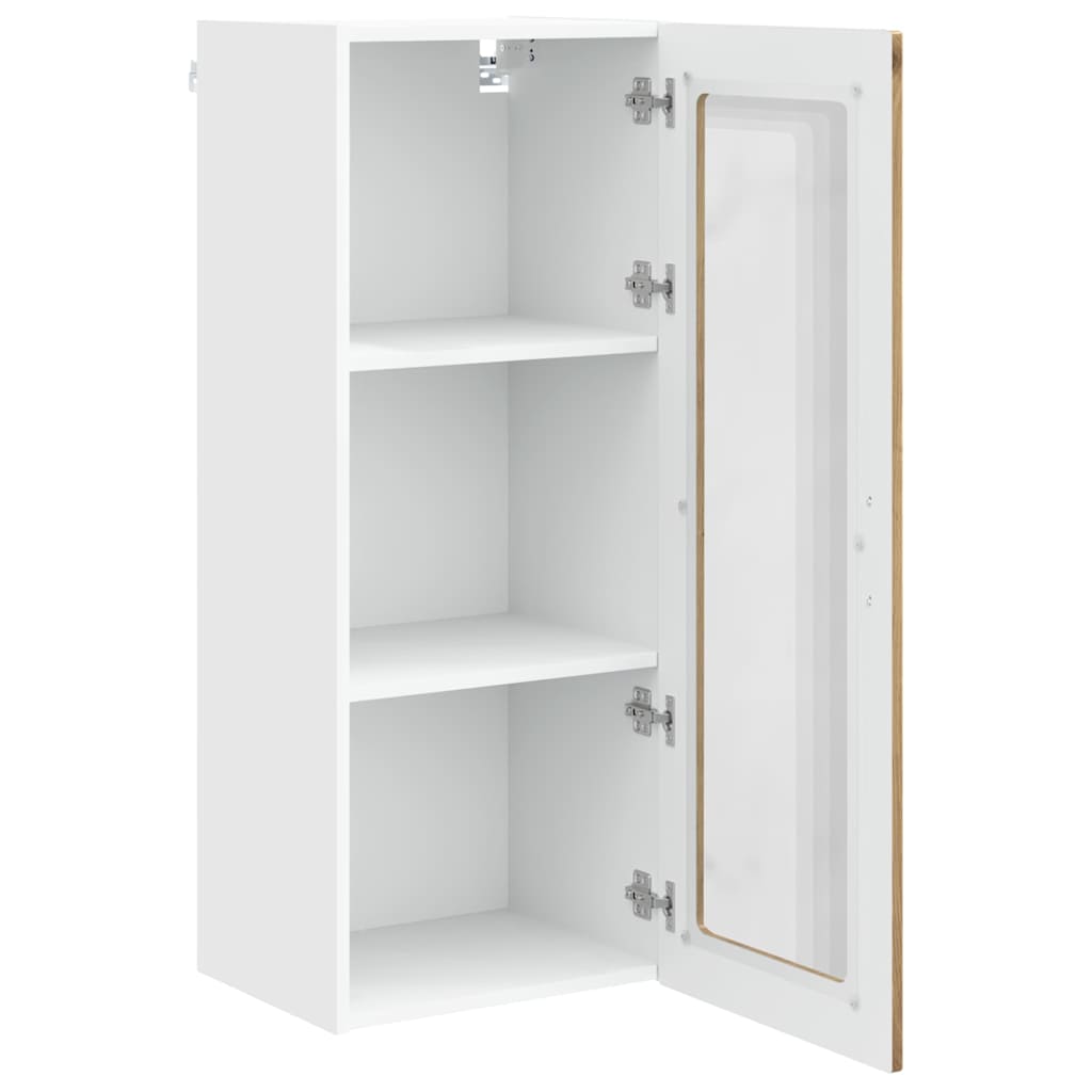 Kitchen Wall Cabinet with Shelf Artisan Oak 40 x 31 x 100 cm - Image 5