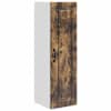 vidaXL Seinekapp PORTO Suitsutatud tamm 30 x 31 x 100 cm Tehispuit
