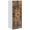 vidaXL Seinekapp PORTO Suitsutatud tamm 40 x 31 x 100 cm Tehispuit